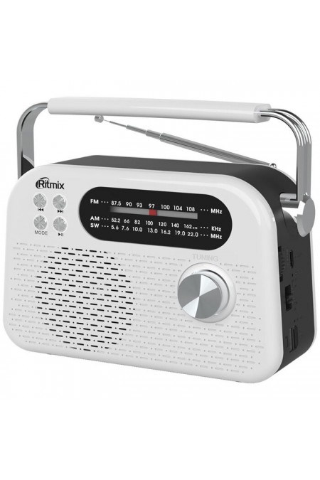 Радиоприемник Ritmix RPR-045 (белый) 