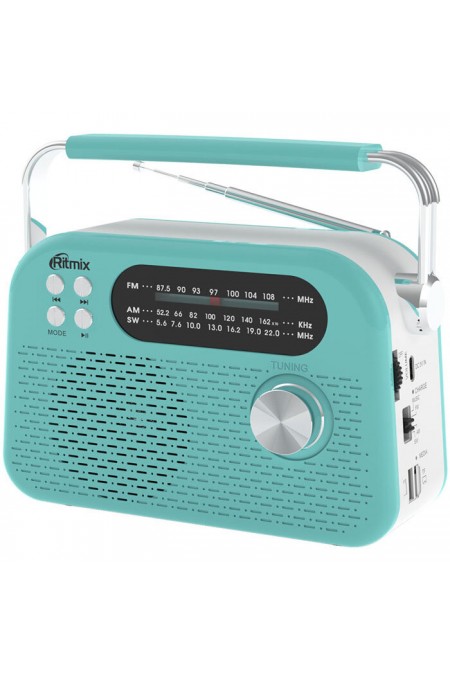 Радиоприемник Ritmix RPR-045 (голубой) 