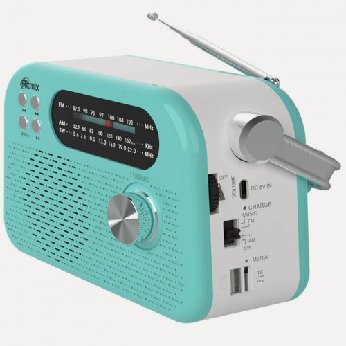 Радиоприемник Ritmix RPR-045 (голубой) 1
