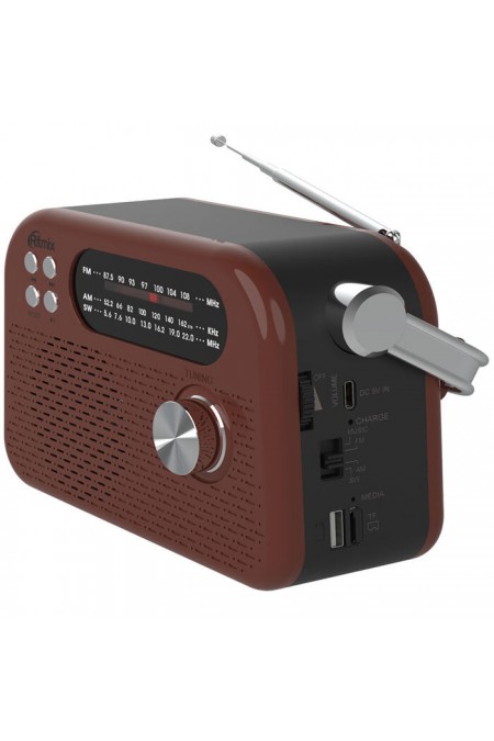Радиоприемник Ritmix RPR-045 (коричневый) 1