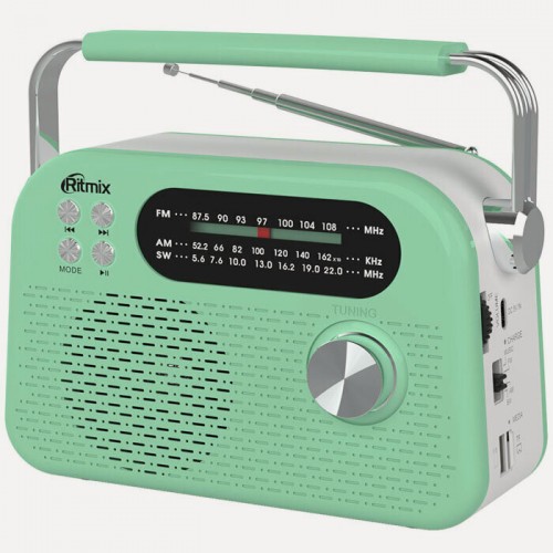 Радиоприемник Ritmix RPR-045 (мятный) 