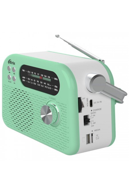 Радиоприемник Ritmix RPR-045 (мятный) 1