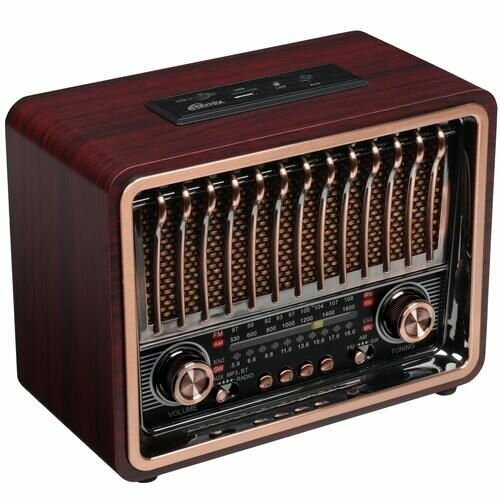 Радиоприемник Ritmix RPR-089 REDWOOD (красное дерево) 6