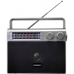 Радиоприемник Soundmax SM-RD2122UB (коричневый)