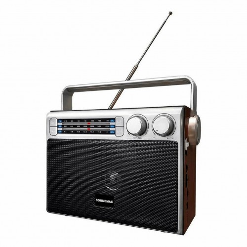 Радиоприемник Soundmax SM-RD2122UB (коричневый) 7