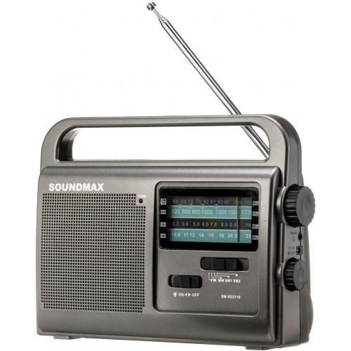 Радиоприемник Soundmax SM-RD2110 (темно-серый) 