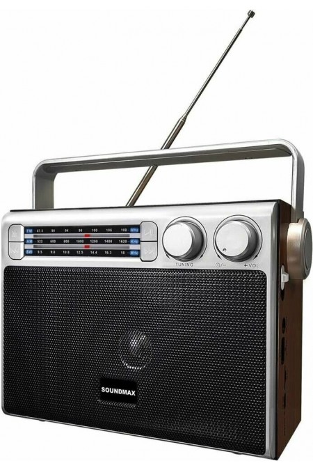 Радиоприемник Soundmax SM-RD2122UB (коричневый) 3