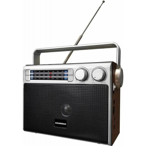 Радиоприемник Soundmax SM-RD2122UB (коричневый) 3