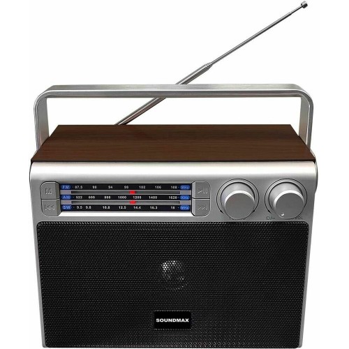 Радиоприемник Soundmax SM-RD2122UB (коричневый) 8