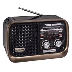Радиоприемник Soundmax SM-RD2124UB (черный/серый)