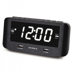 Радиоприемник Supra SRC-14U (черный)