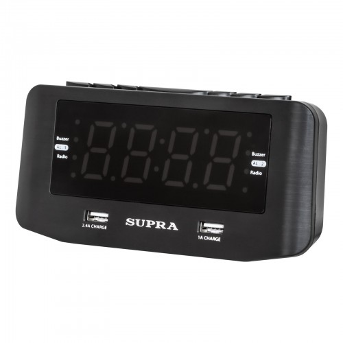 Радиоприемник Supra SRC-14U (черный) 1