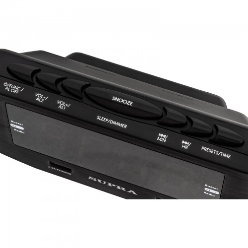 Радиоприемник Supra SRC-14U (черный) 2