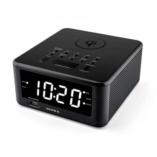 Радиоприемник Supra SRC-14W (черный) 