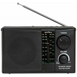 Радиоприемник Supra ST-19U (черный)