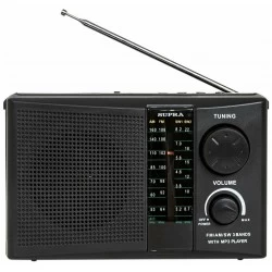 Радиоприемник Supra ST-19U (черный)