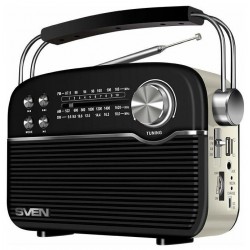 Радиоприемник SVEN SRP-500 (черный/белый)