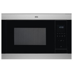 Микроволновая печь встраиваемая AEG MSB2547DM (черный/нержавеющая сталь)