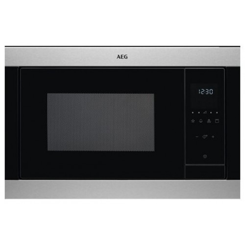 Микроволновая печь встраиваемая AEG MSB2547DM (черный/нержавеющая сталь) 