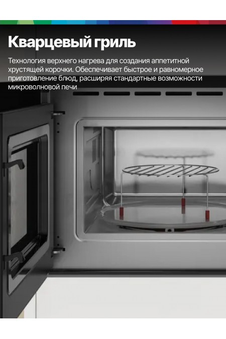 Микроволновая печь встраиваемая Bosch BEL554MB2 (черный) 1