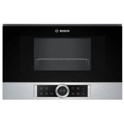 Микроволновая печь встраиваемая BOSCH BEL634GS1M (черный/нержавеющая сталь)