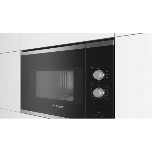 Микроволновая печь встраиваемая Bosch BFL520MS0 (черный) 2