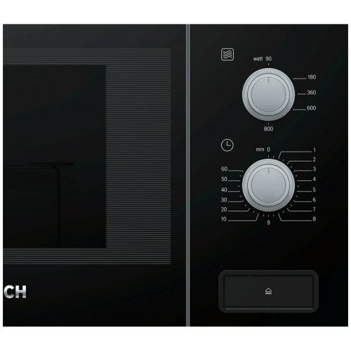 Микроволновая печь встраиваемая Bosch BFL523MB3 (черный) 3