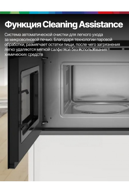 Микроволновая печь встраиваемая Bosch BFL524MB2 (черный) 5