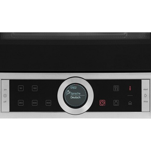 Микроволновая печь встраиваемая Bosch BFL634GS1 (серебристый) 4