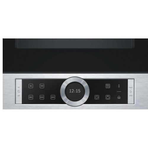 Микроволновая печь встраиваемая Bosch BFL634GS1 (серебристый) 6
