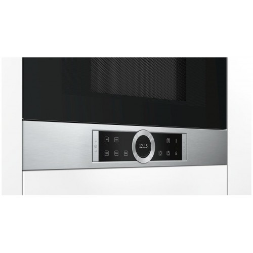 Микроволновая печь встраиваемая Bosch BFL634GW1 (белый) 2
