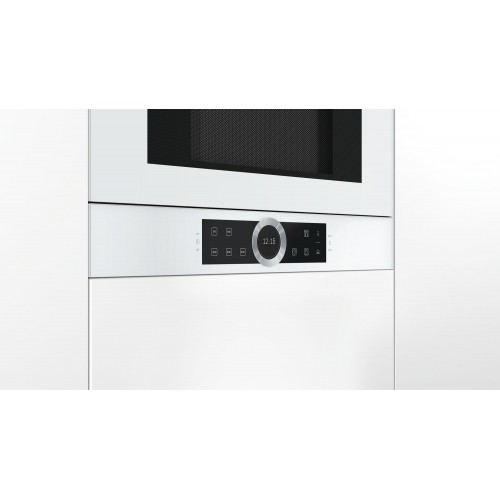 Микроволновая печь встраиваемая Bosch BFL634GW1 (белый) 3