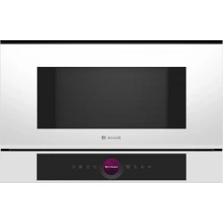 Микроволновая печь встраиваемая Bosch BFL7221W1 (белый)