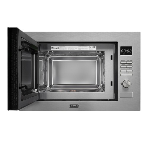 Микроволновая печь встраиваемая DeLonghi DMO 25IM TORINO (нержавеющая сталь) 4