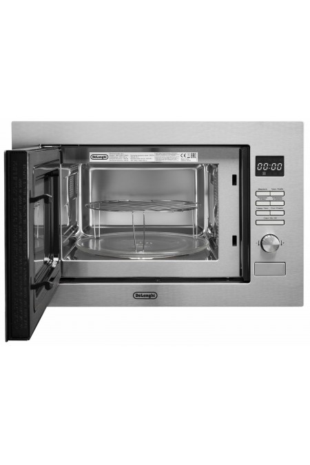 Микроволновая печь встраиваемая DeLonghi DMO 25IM TORINO (нержавеющая сталь) 7