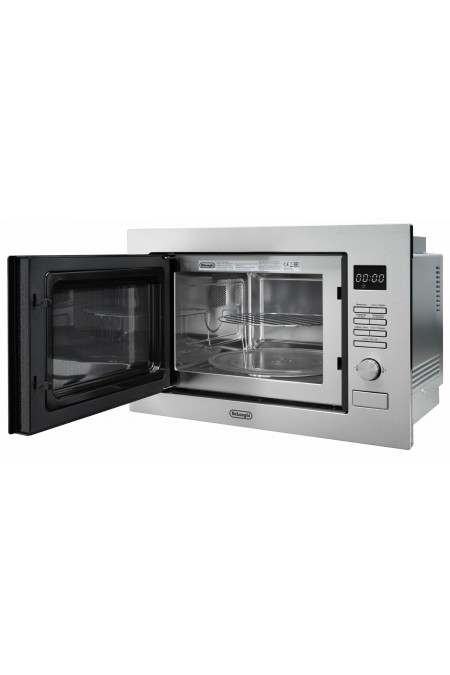 Микроволновая печь встраиваемая DeLonghi DMO 25IM TORINO (нержавеющая сталь) 8