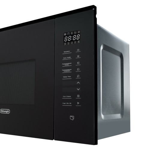 Микроволновая печь встраиваемая DeLonghi DMO 25NB ROMA (черный) 4