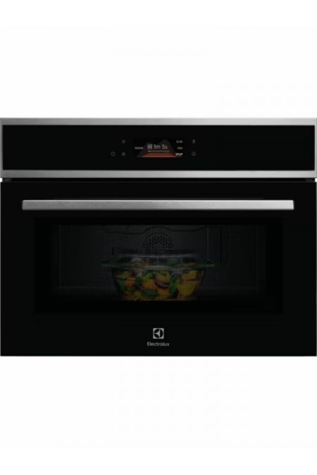 Микроволновая печь встраиваемая Electrolux EVM8E09X (черный/нержавеющая сталь) 
