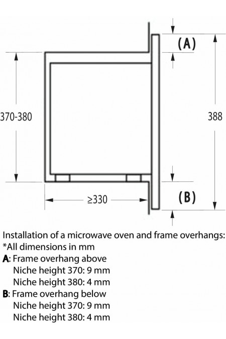 Микроволновая печь встраиваемая Gorenje BM201EG1BG (черный) 8