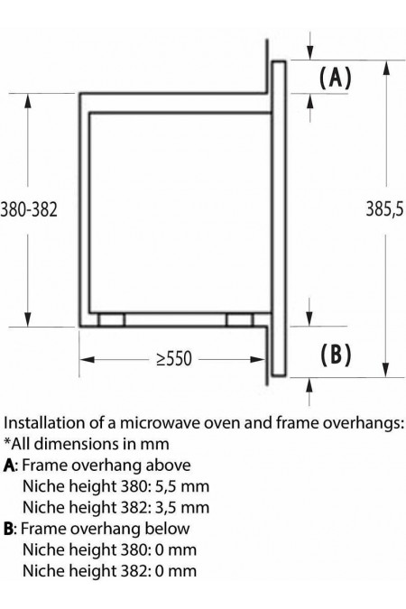Микроволновая печь встраиваемая Gorenje BMI251SG3BG (черный) 1