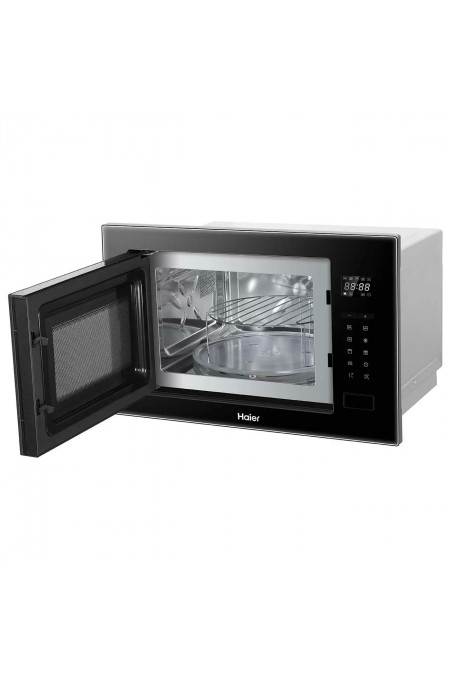 Микроволновая печь встраиваемая Haier HMX-BTG259X (черный/нержавеющая сталь) 5
