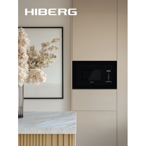 Микроволновая печь встраиваемая HIBERG i-VM 6502 B (черный) 4