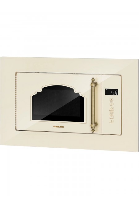 Микроволновая печь встраиваемая HIBERG i-VM 6502 YR (бежевый) 3