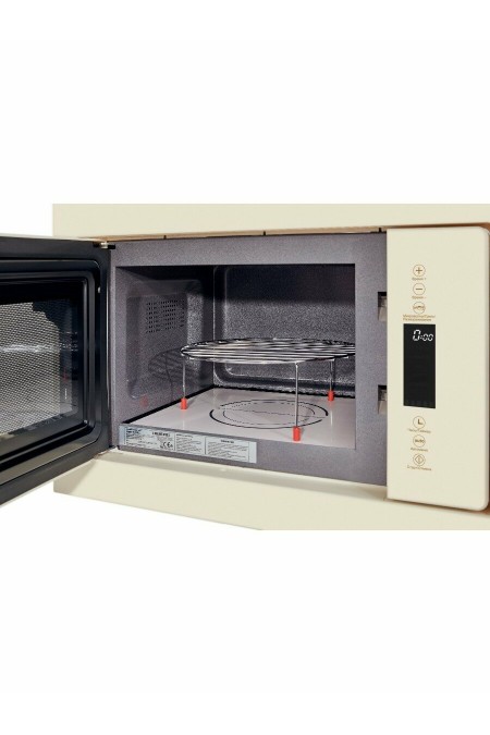 Микроволновая печь встраиваемая HIBERG i-VM 8505 Y (бежевый) 9