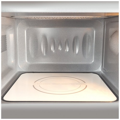 Микроволновая печь встраиваемая HIBERG VM 8505 W (белое стекло) 7