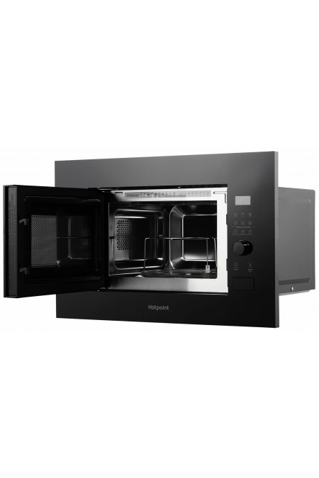 Микроволновая печь встраиваемая Hotpoint-Ariston MF20G BL H (черный) 3