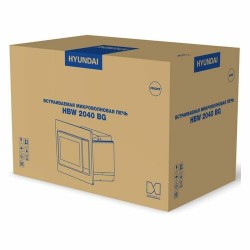 Микроволновая печь встраиваемая Hyundai HBW 2040 BG (черный)