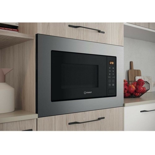 Микроволновая печь встраиваемая Indesit MWI 120 GX (серебристый/черный) 7