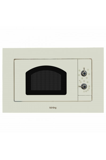 Микроволновая печь встраиваемая Korting KMI 720 RB (слоновая кость/бронзовые регуляторы) 