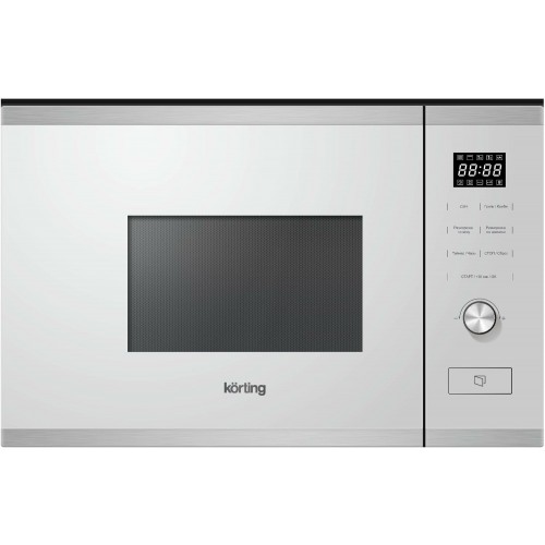 Микроволновая печь встраиваемая Korting KMI 820 GSCW (белый/нержавеющая сталь) 4